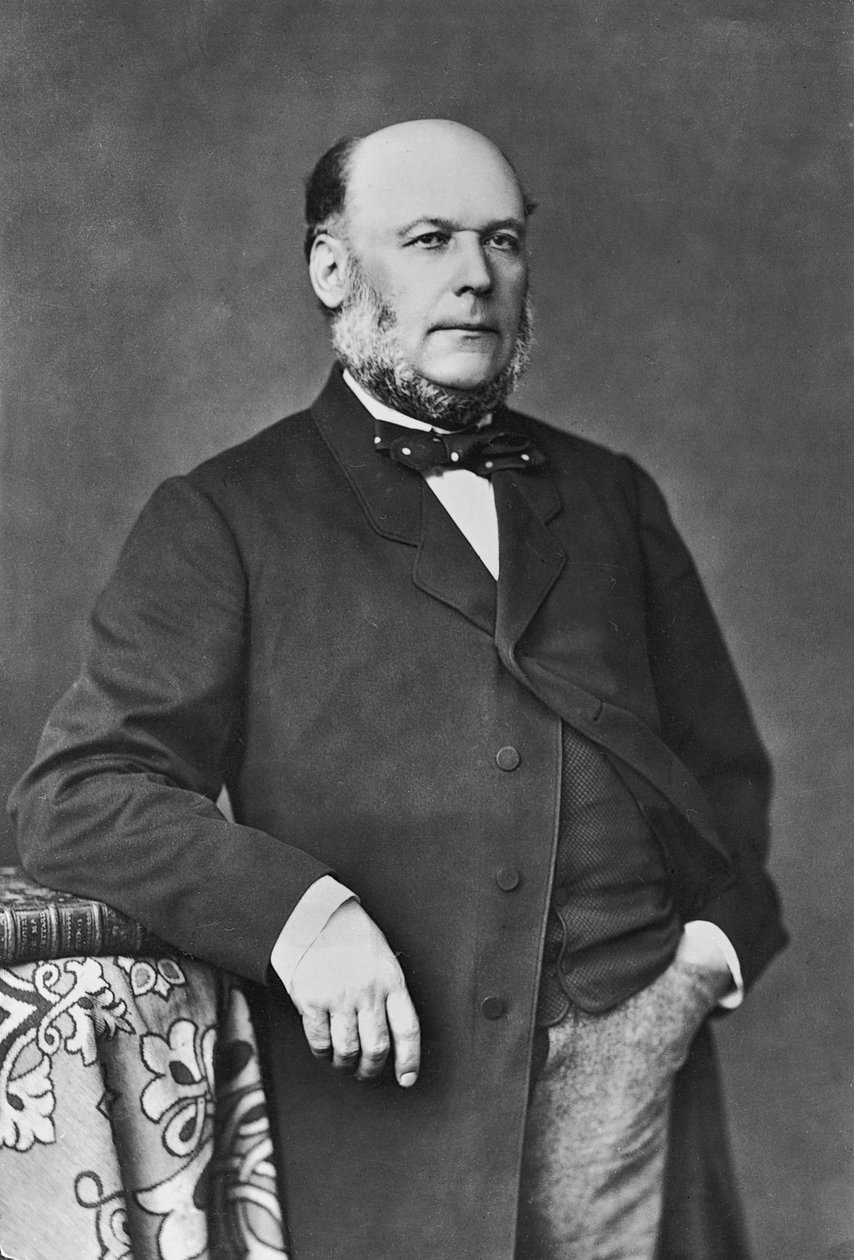 Portrett av Francois-Judith-Paul Grévy, kjent som Jules Grévy, ca. 1860 av Victor Franck