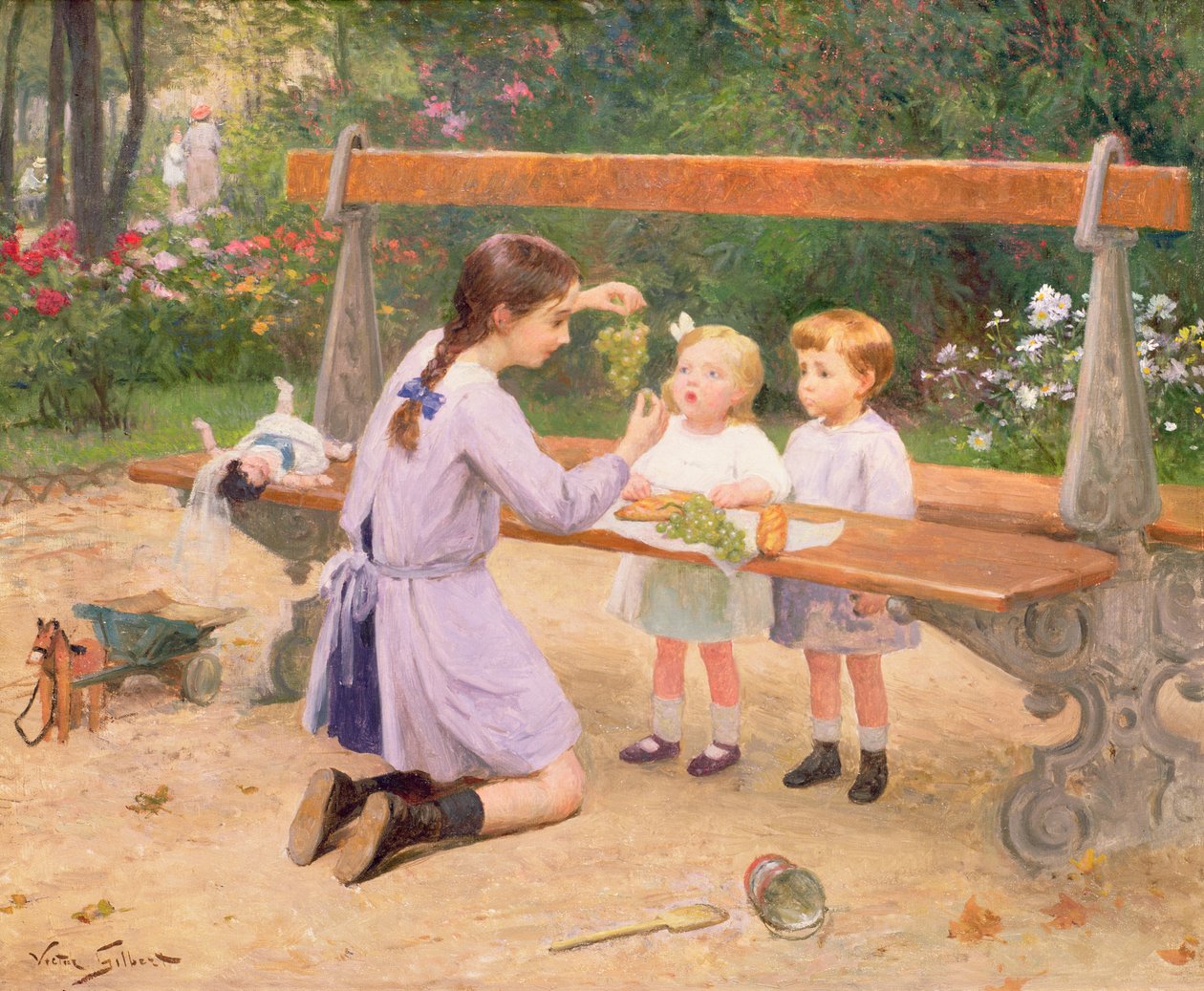 Drue smaking av Victor Gabriel Gilbert
