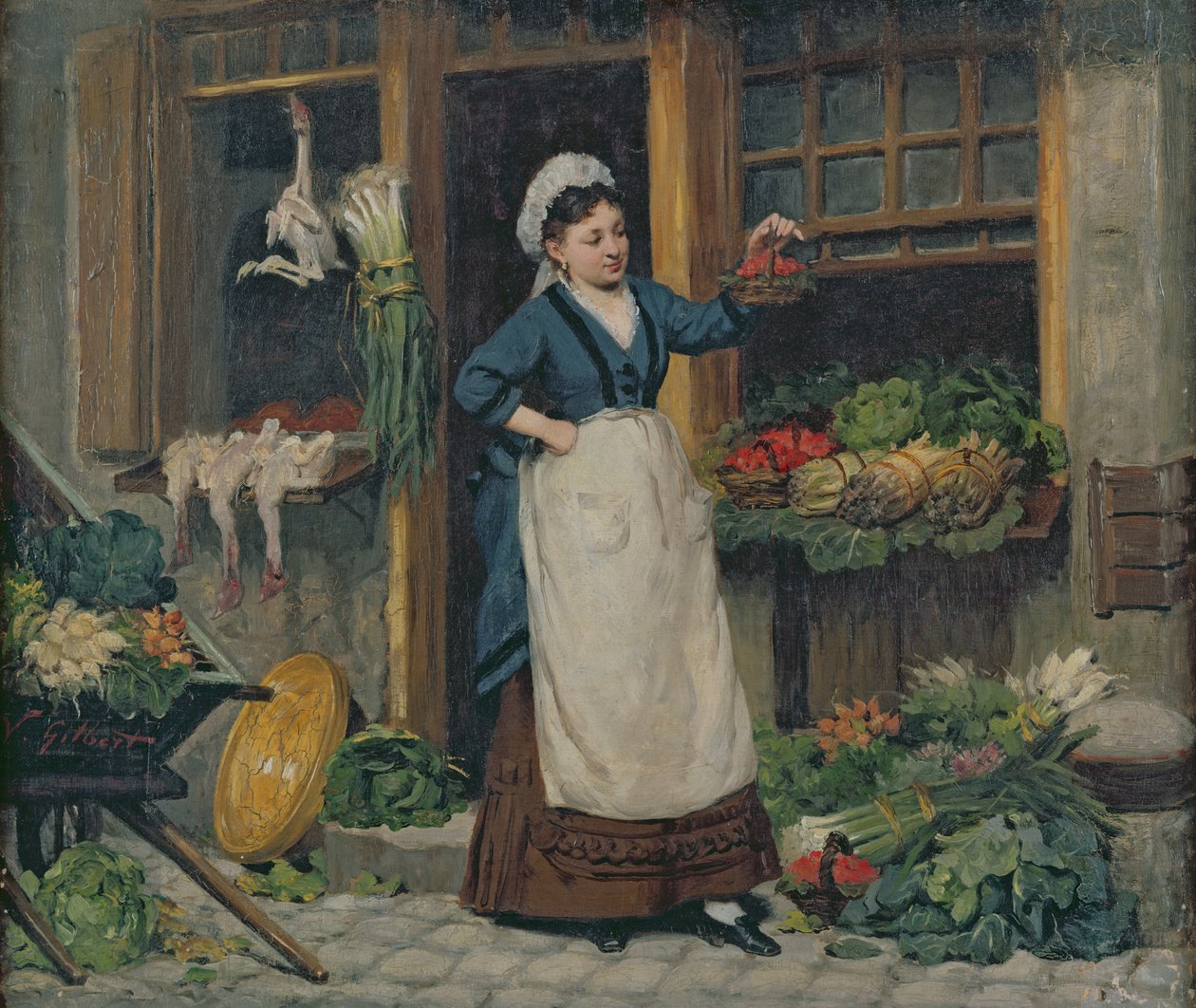 Fruktselgeren av Victor Gabriel Gilbert