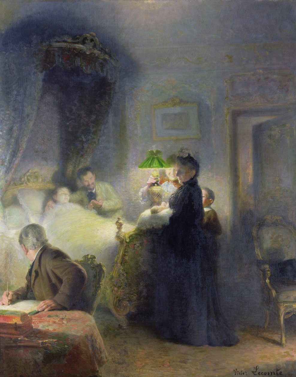Fødselen av Victor Lecomte