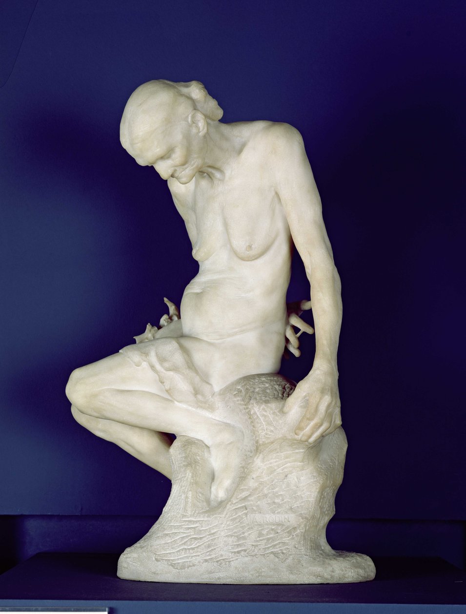 Vinter, 1890 (marmor) av Victor Peter