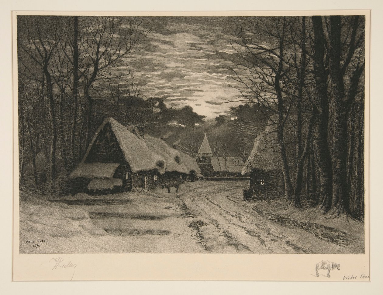Kveldsshow av Victor Louis Focillon