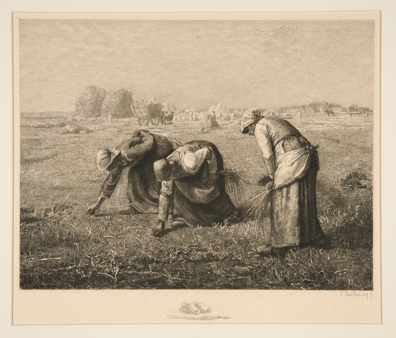 Les glaneuses (The Reapers) av Victor Louis Focillon