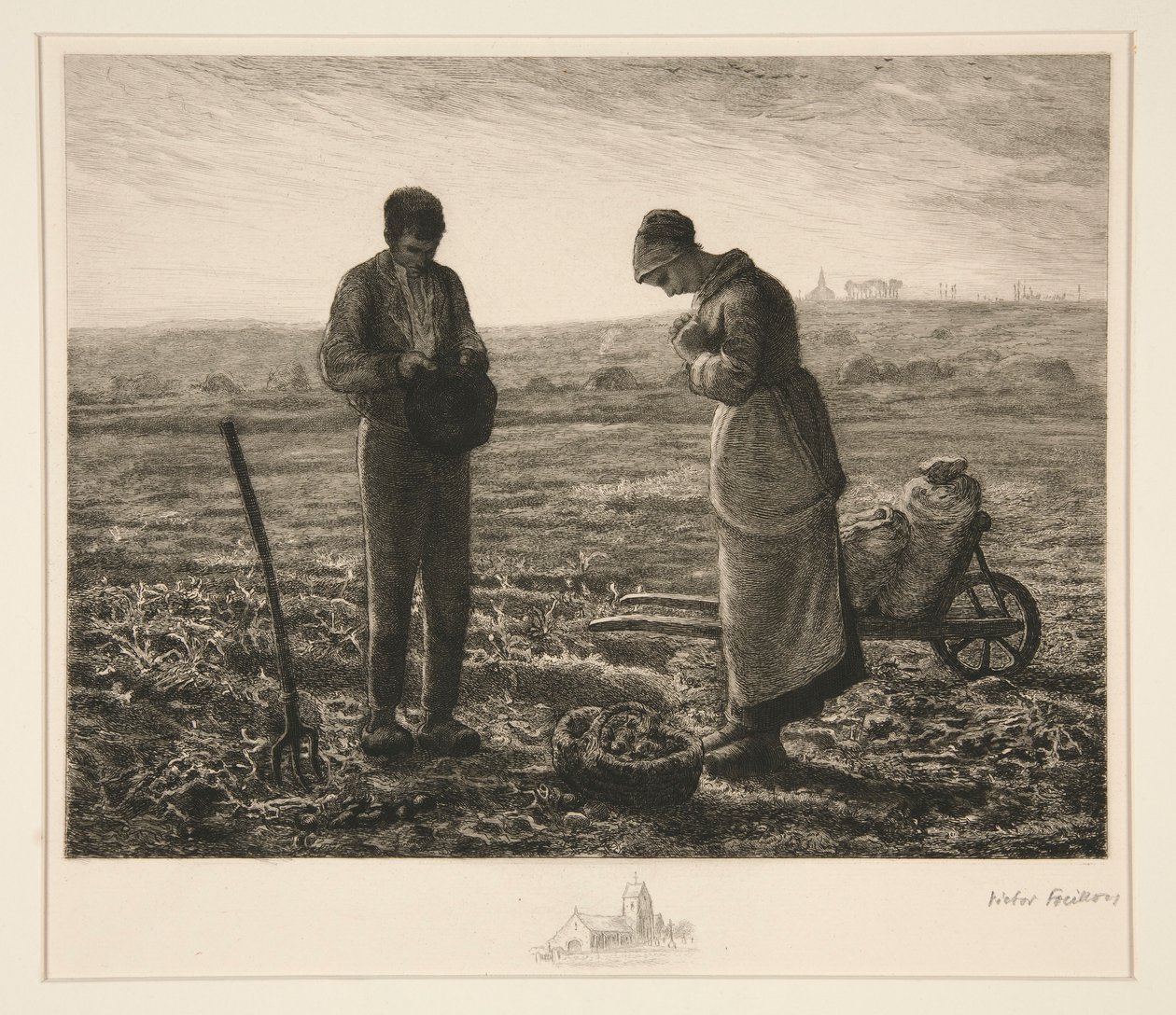 Angelus av Victor Louis Focillon