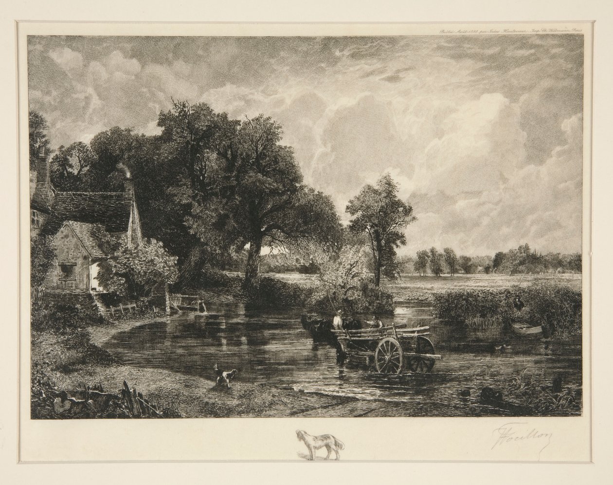 The Hay Wain av Victor Louis Focillon