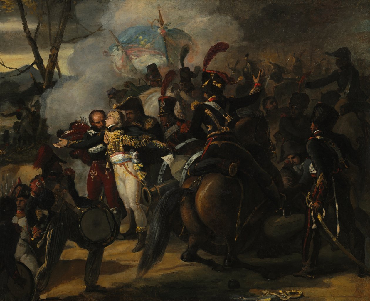 General Colberts død av Victor Schnetz