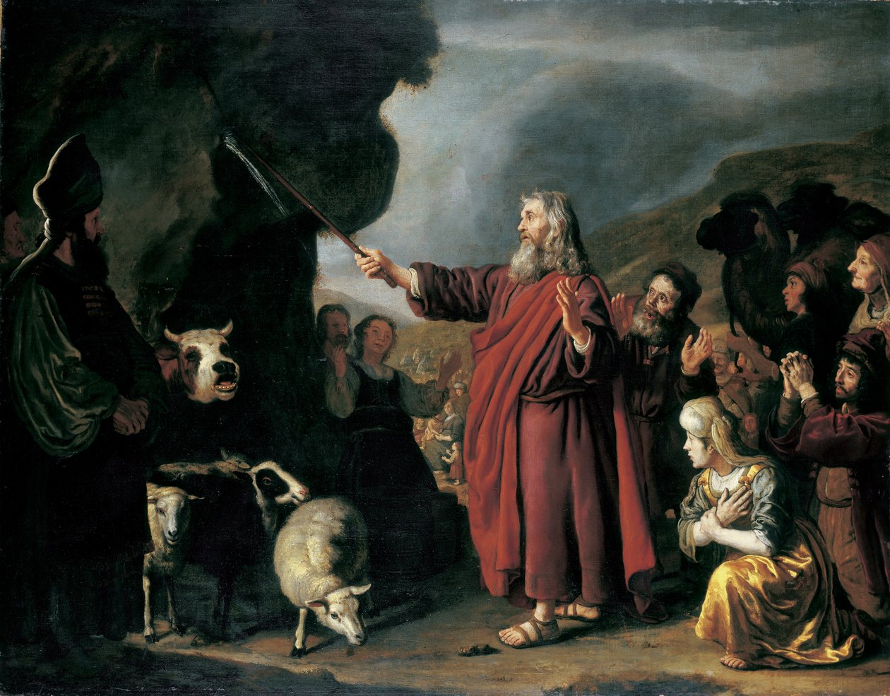 Moses slår klippen av Victors