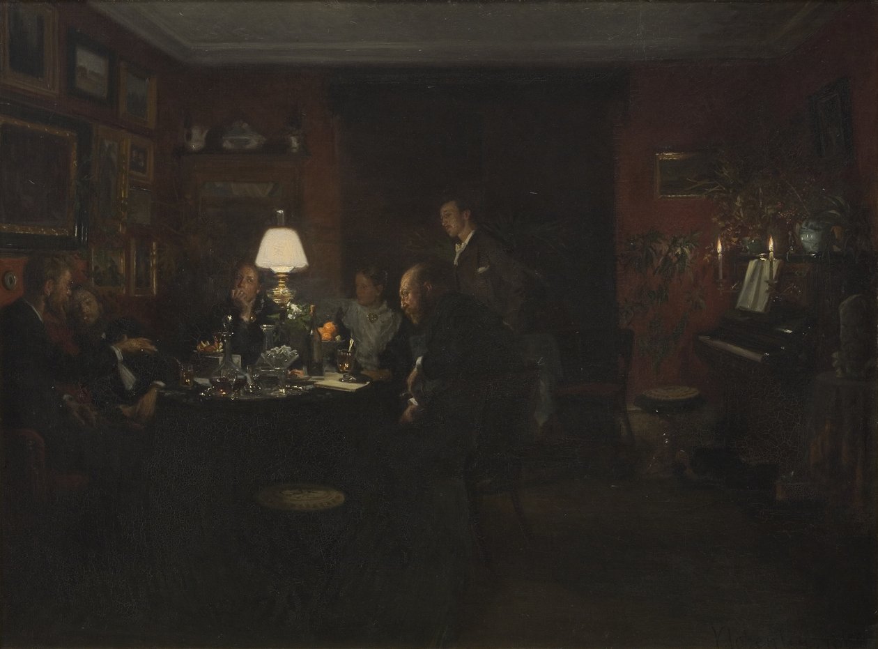 Kveldsprat av Viggo Johansen