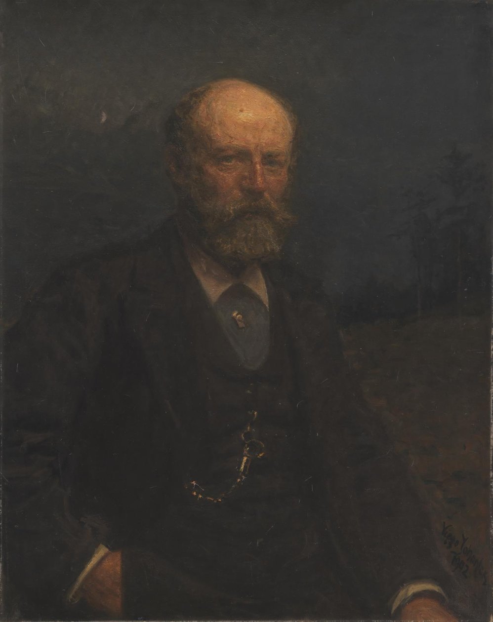Selvportrett av Viggo Johansen