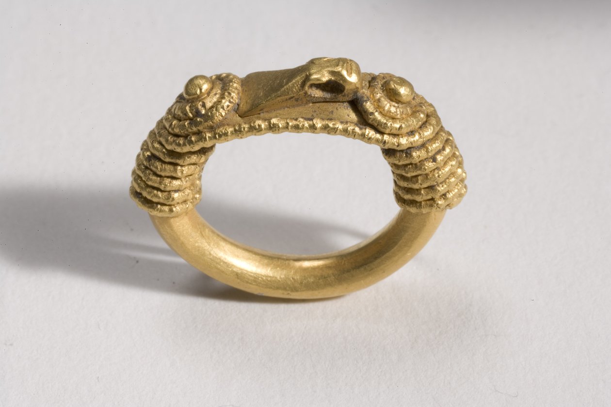 Ring, ca. 1000-tallet e.Kr. (gull) av Viking