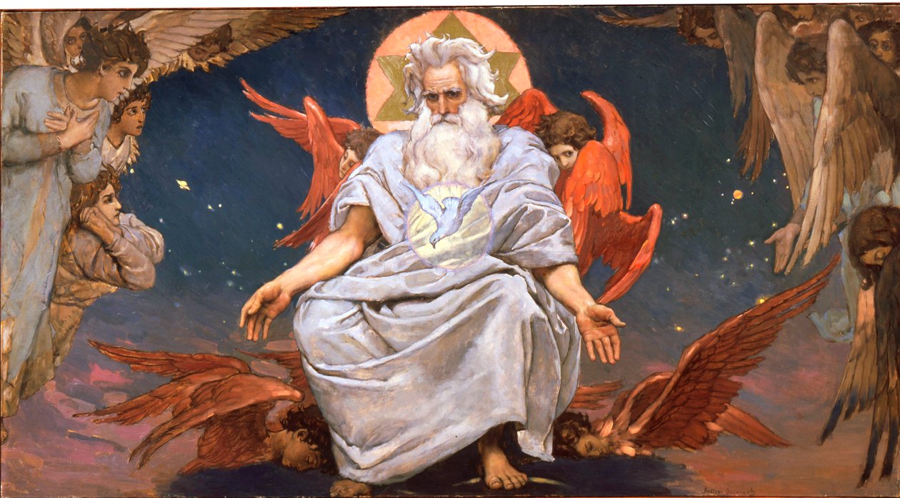 Gud Faderen, 1885-1896. av Viktor Mikhaylovich Vasnetsov
