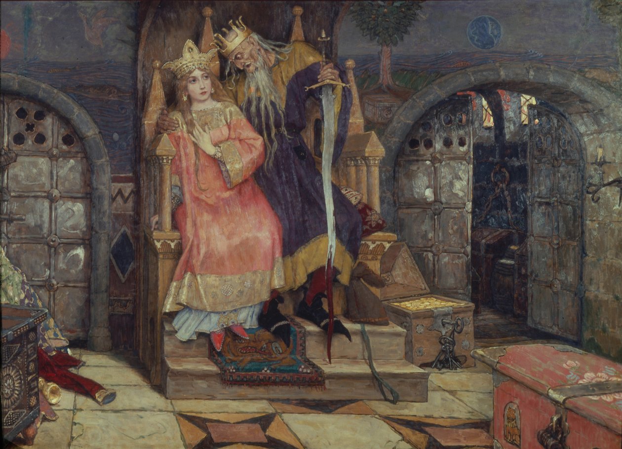 Koschei den udødelige, 1917-1926 av Viktor Mikhaylovich Vasnetsov