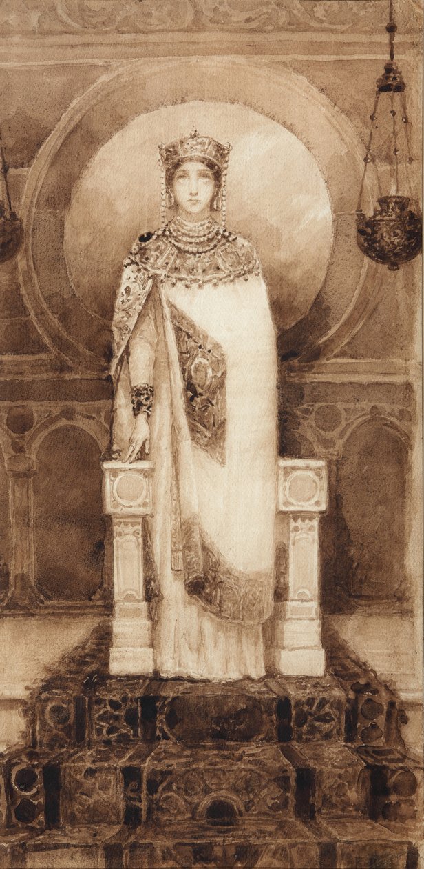 Saint Helena, 1890-tallet av Viktor Mikhaylovich Vasnetsov
