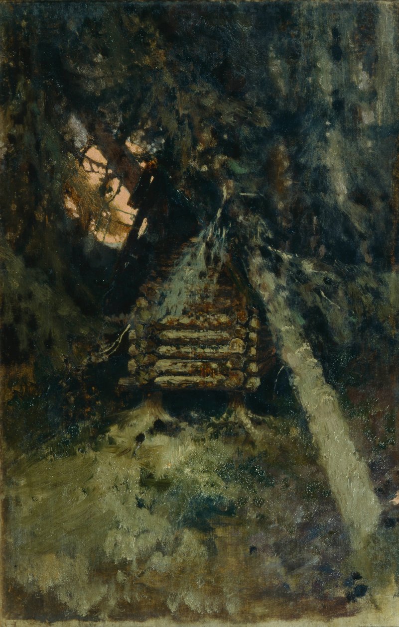 Hytta på kyllingbein av Viktor Mikhaylovich Vasnetsov