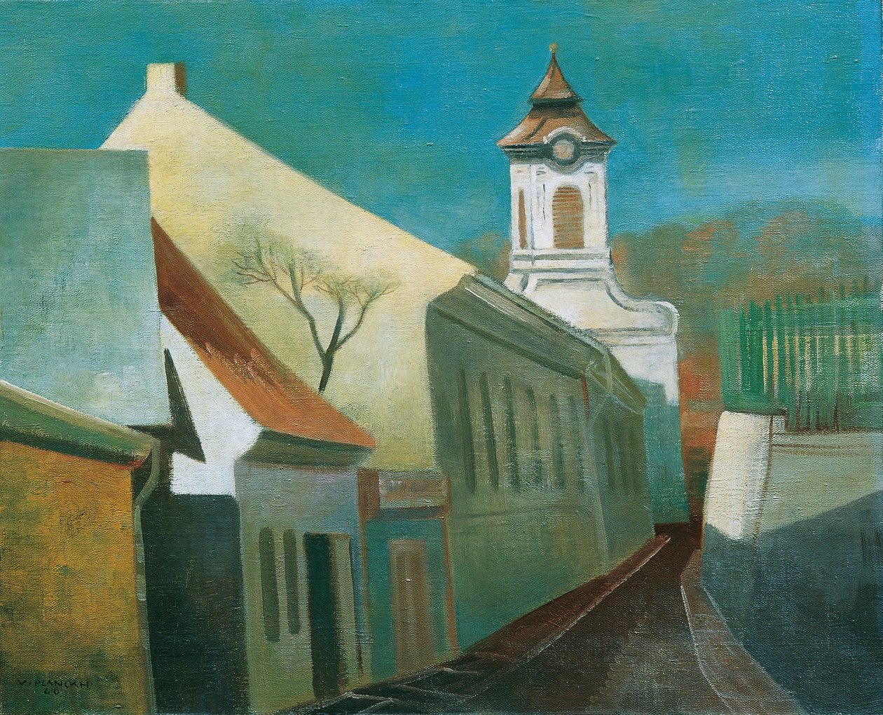 Gate i Poetzleinsdorf av Viktor Planckh