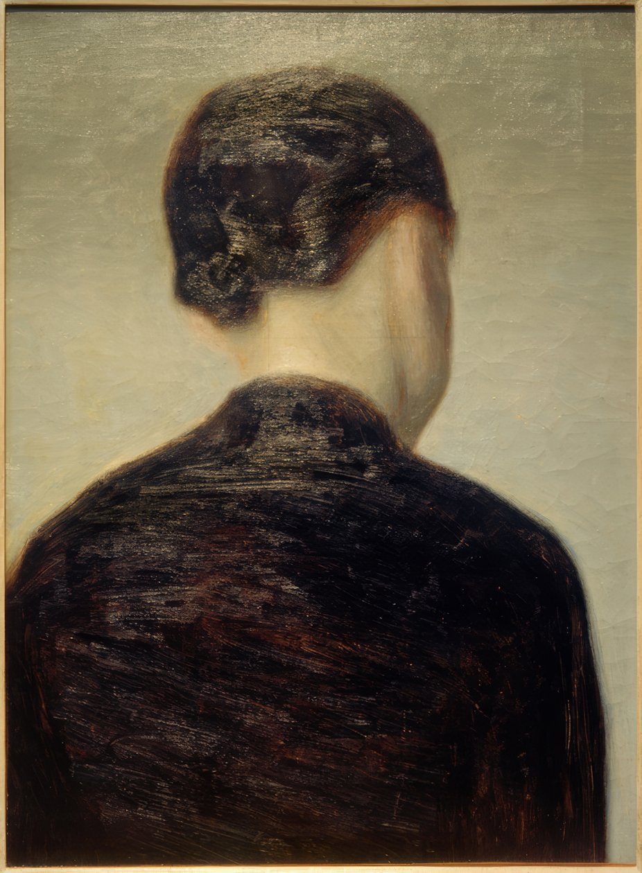 Anna Hammershöi av Vilhelm Hammershoi