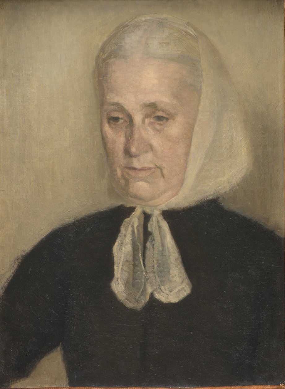 Frederikke Amalie Hammershøi, født Rentzmann, kunstnerens mor av Vilhelm Hammershøi
