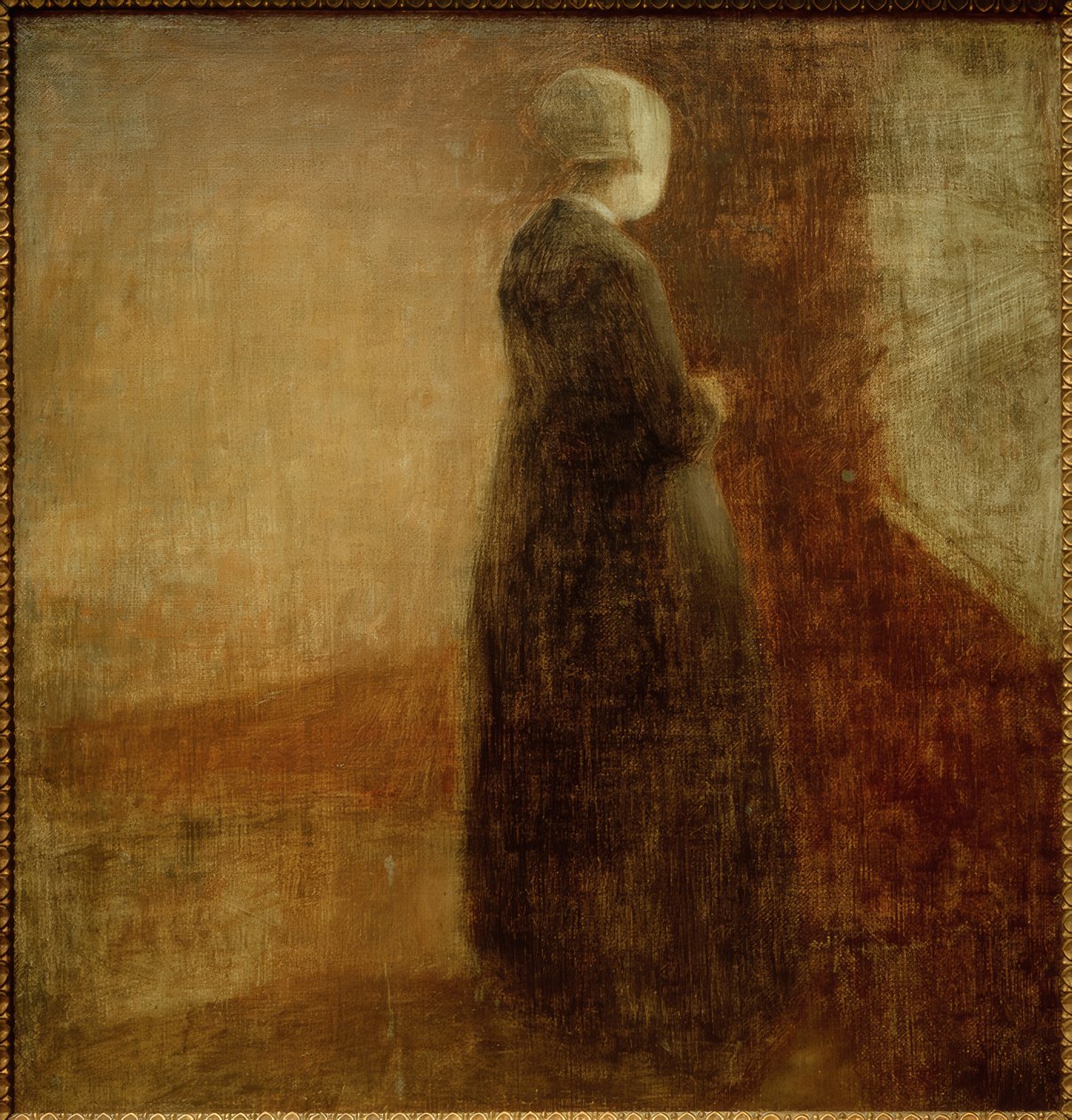 Gammel dame av Vilhelm Hammershoi