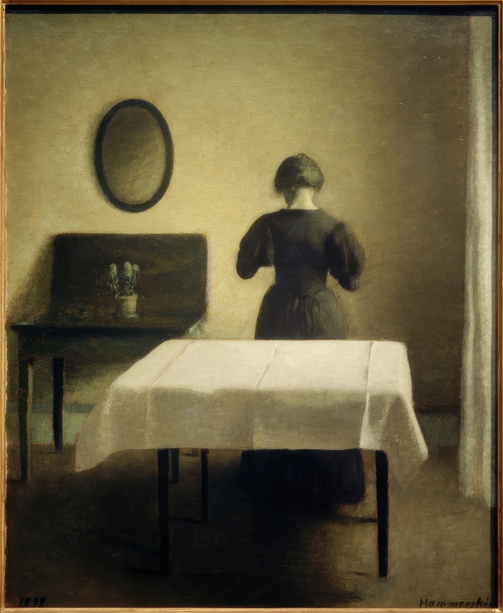 Interiør, 1898 av Vilhelm Hammershoi