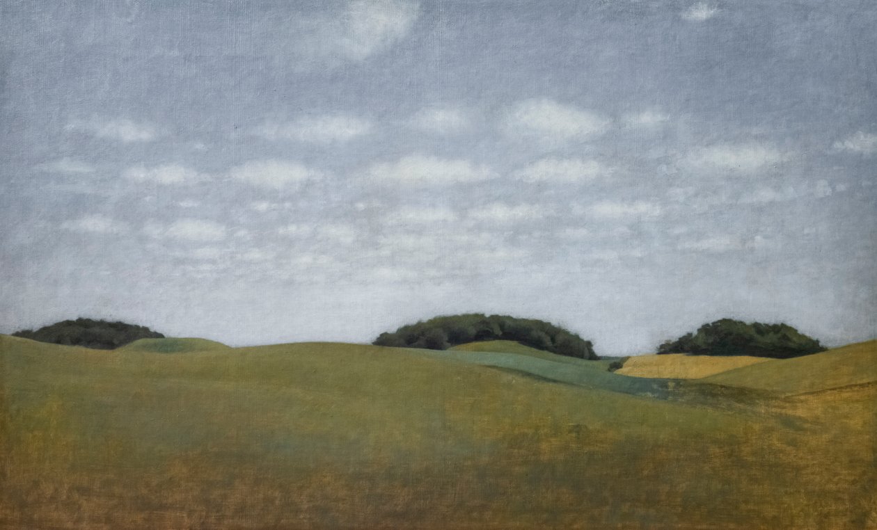 Landskap og leirer av Vilhelm Hammershoi