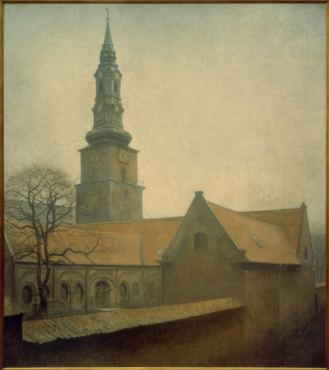 Petri kirke av Vilhelm Hammershoi