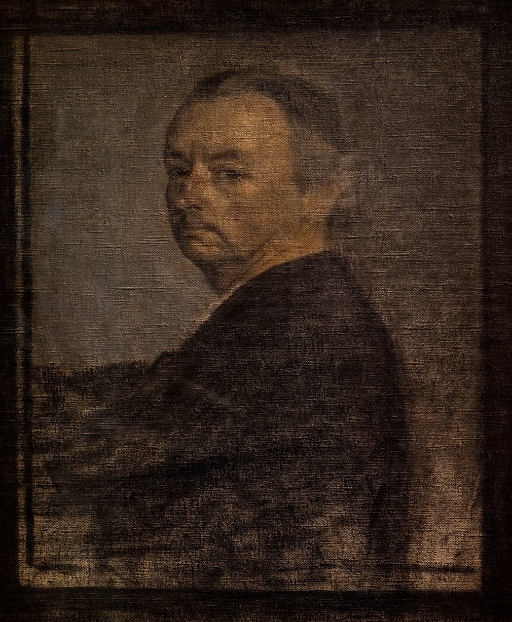Selvportrett av Vilhelm Hammershoi