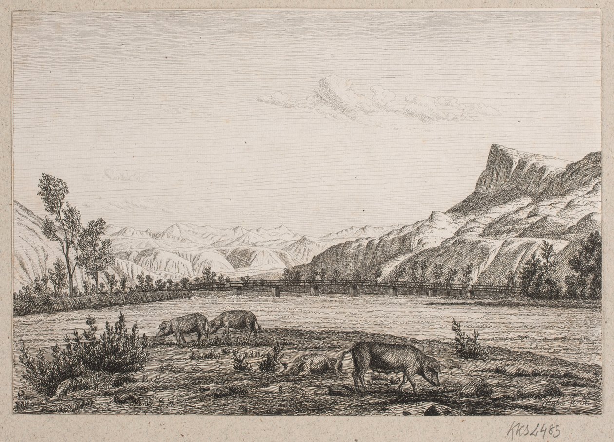 Fjellområde i Tyrol av Vilhelm Kyhn