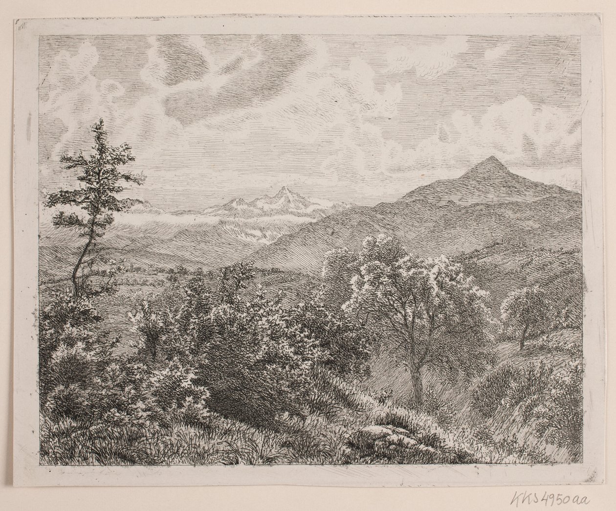 Høyfjellslandskap av Vilhelm Kyhn