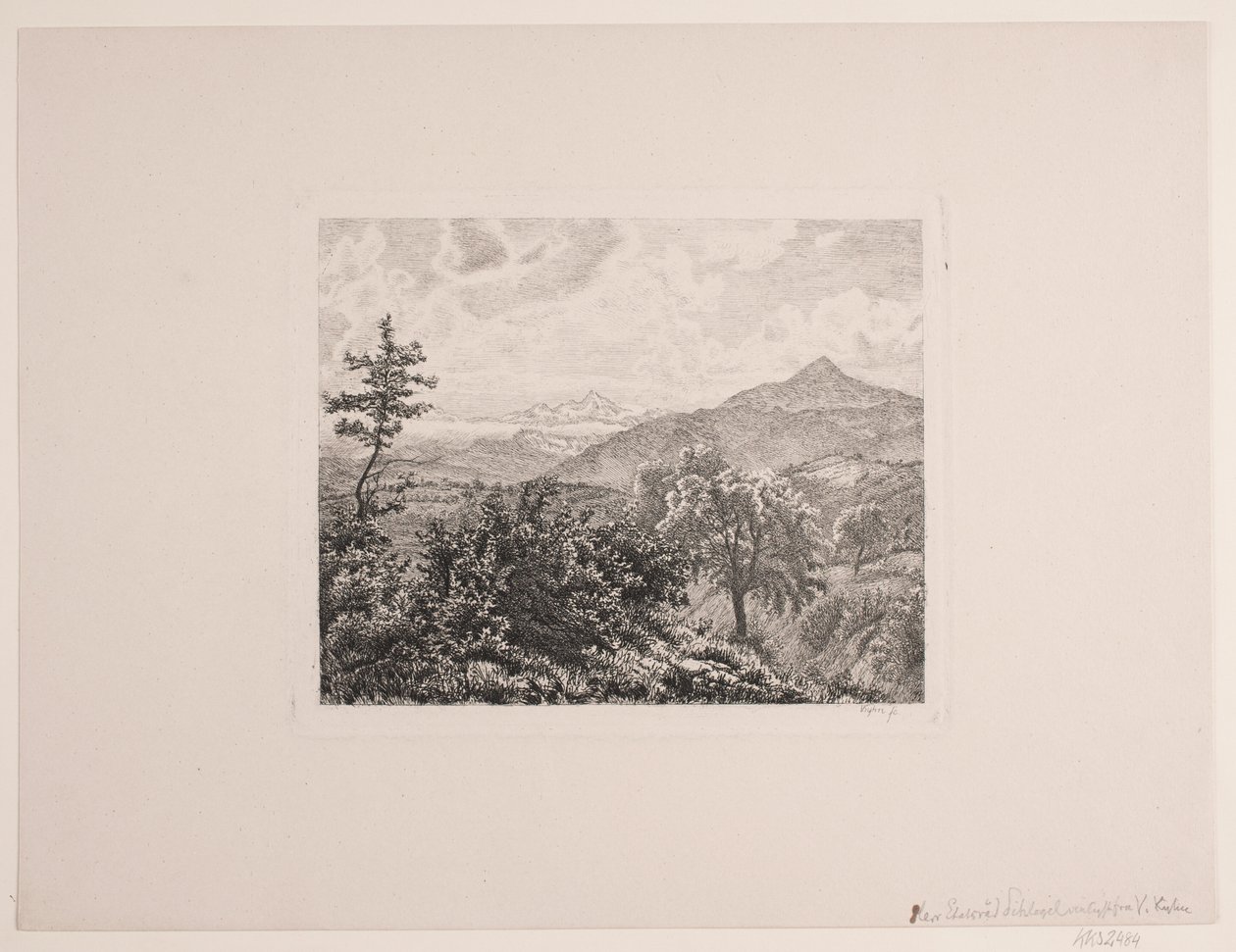 Høyfjellslandskap av Vilhelm Kyhn