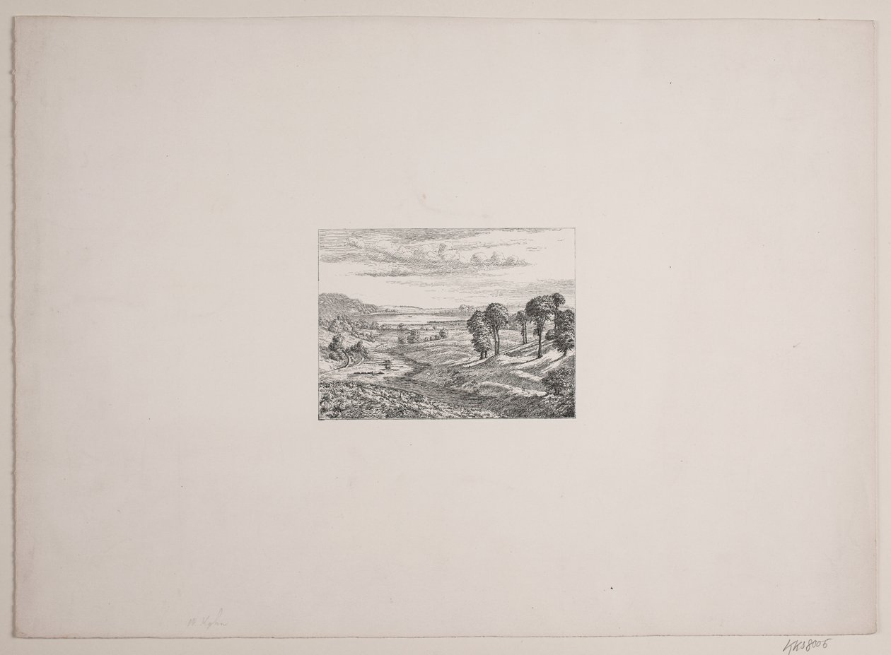 Landskap fra Himmelbjerg-regionen av Vilhelm Kyhn