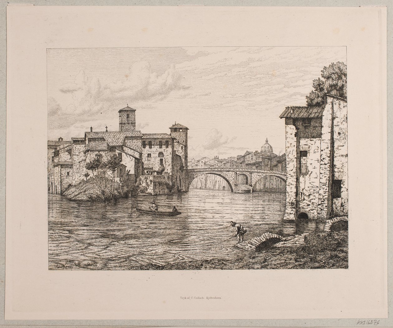 La se Ponte Rotto i Rom av Vilhelm Kyhn