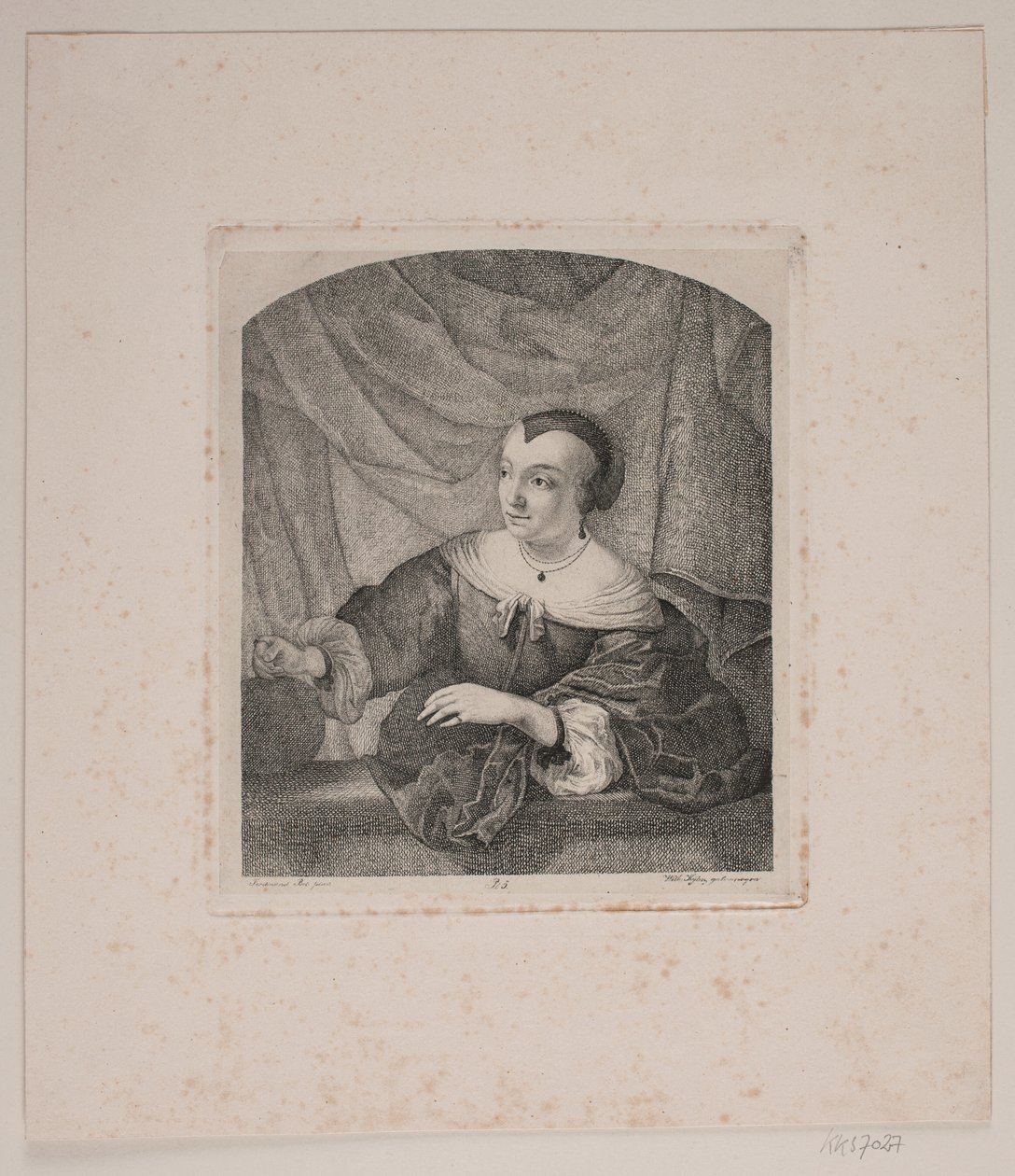 Portrett av Ferdinand Bols kone av Vilhelm Kyhn