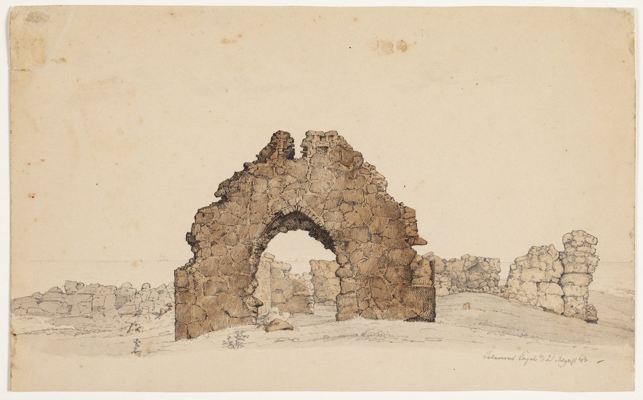 Salomos kapell. Bornholm av Vilhelm Kyhn
