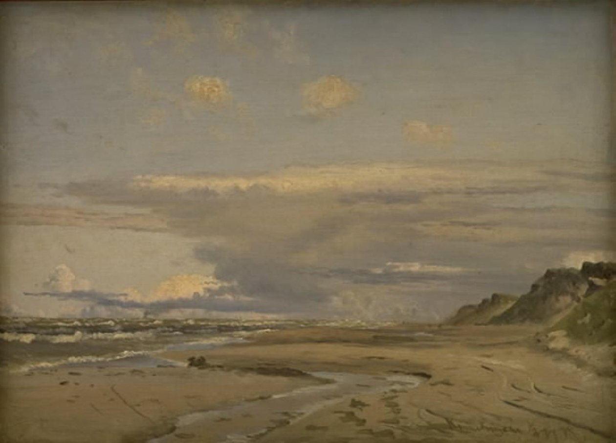 Stranden ved Kandestederne, Vestjylland av Vilhelm Kyhn