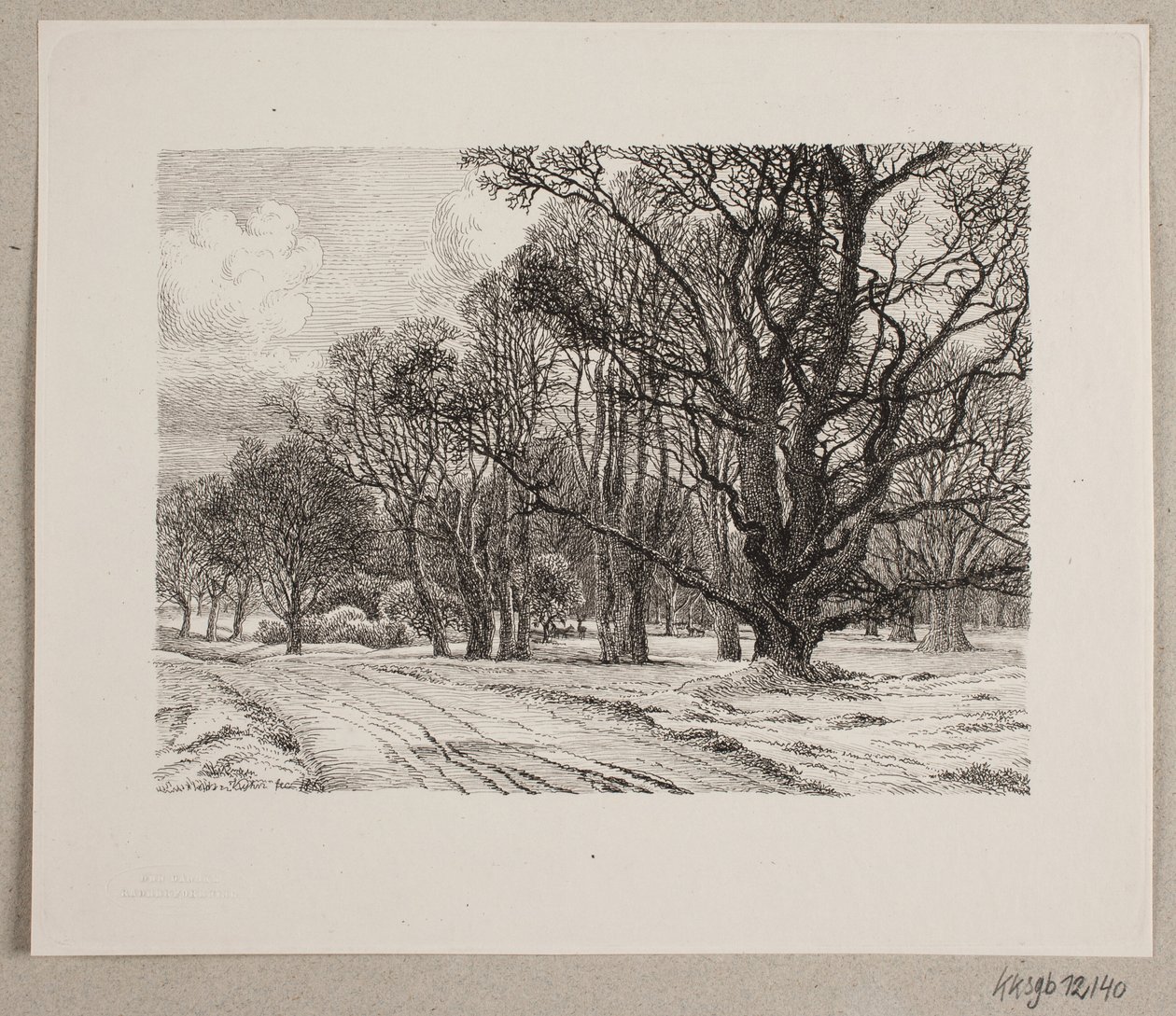Vinter i skogen av Vilhelm Kyhn
