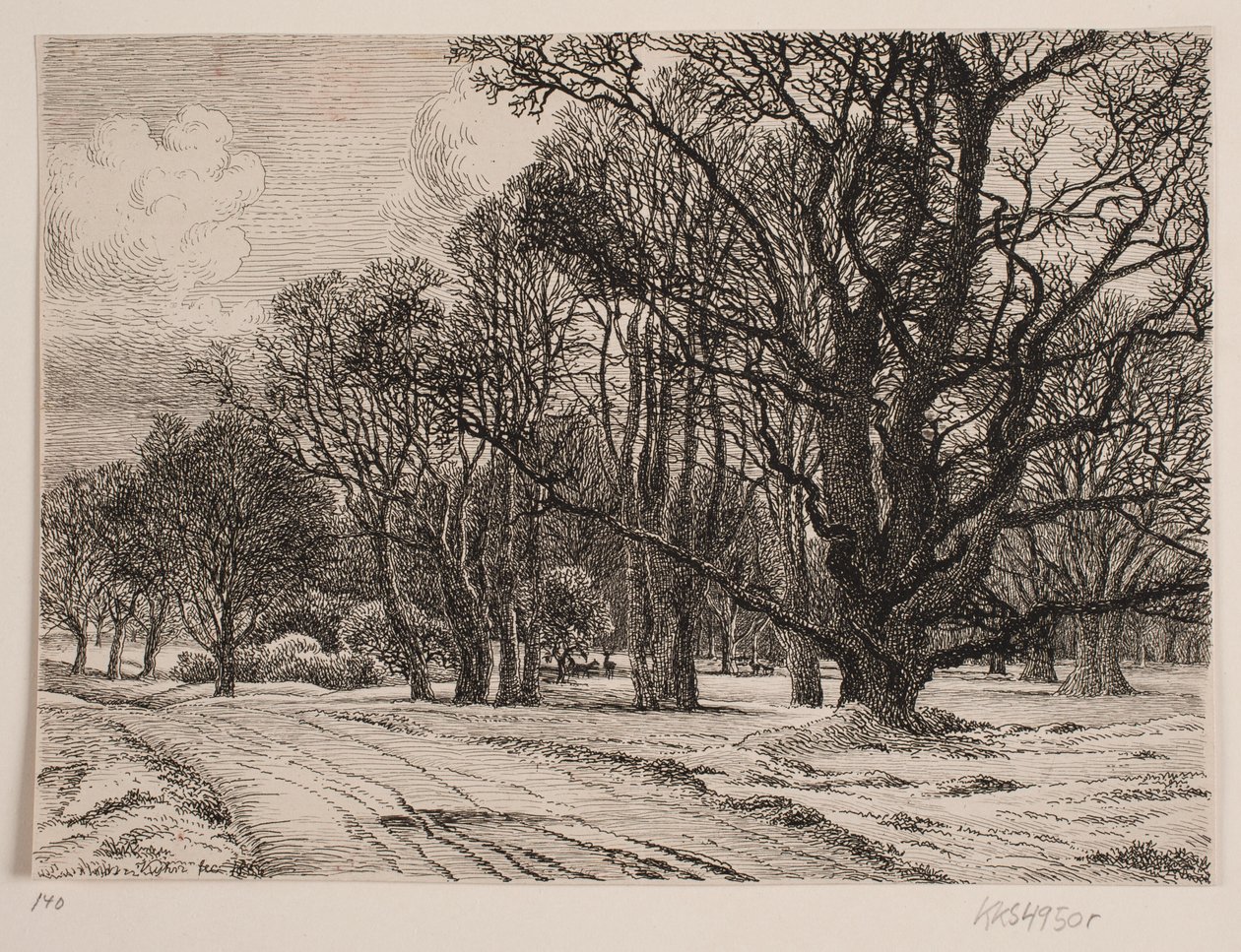 Vinter i skogen av Vilhelm Kyhn