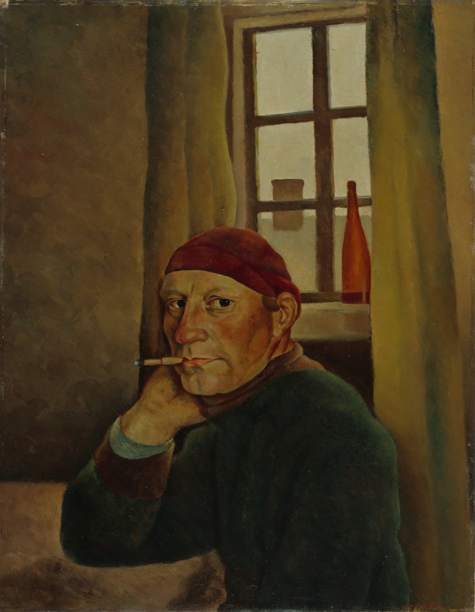 Selvportrett, 1933. av Vilho Lampi
