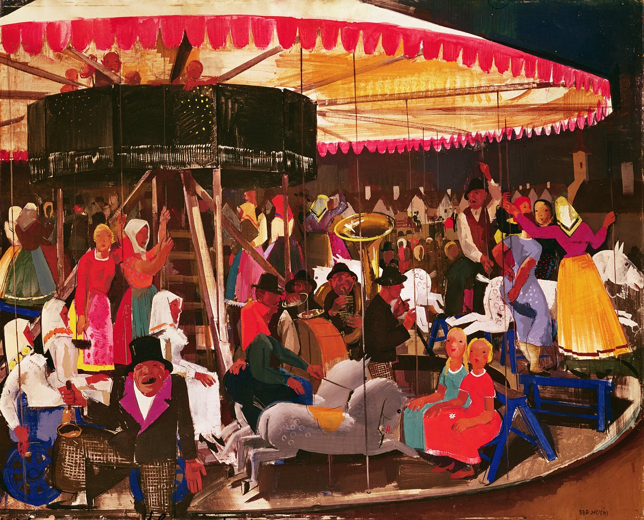 The Merry-Go-Round, 1931 av Vilmos Aba Novak