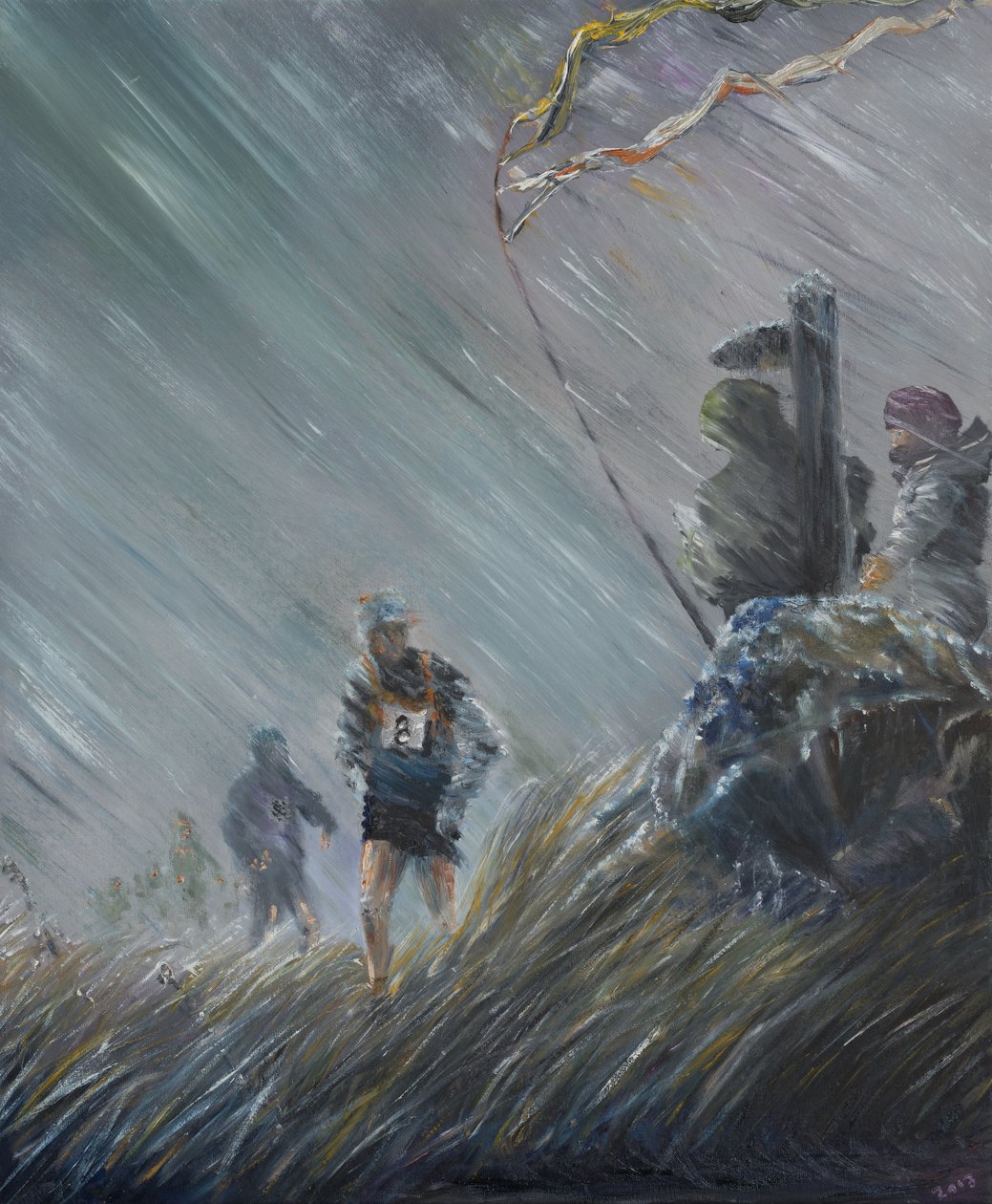 Nesten tapt, 2014, av Vincent Alexander Booth