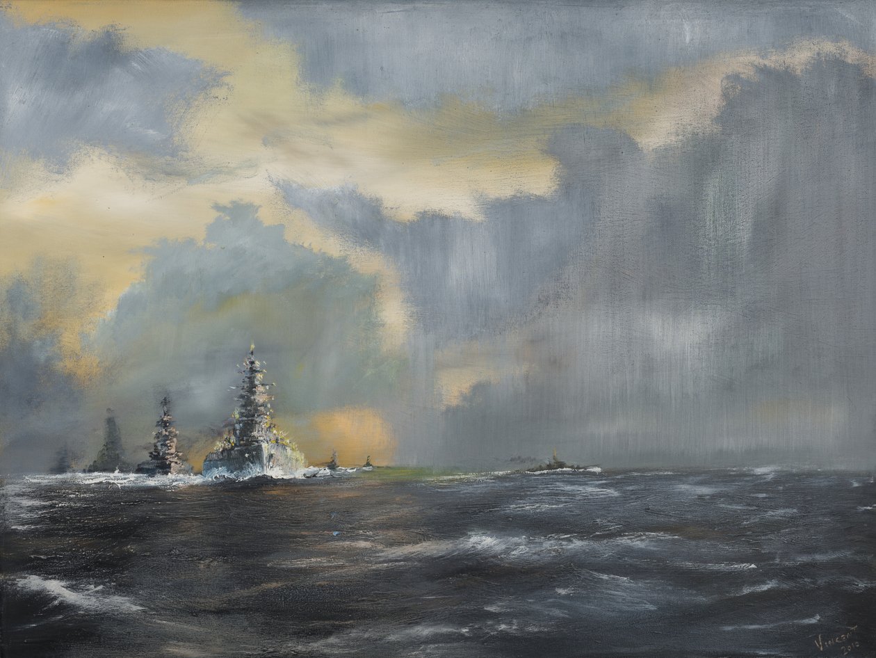 Japansk flåte i Stillehavet 1942, 2013, av Vincent Alexander Booth