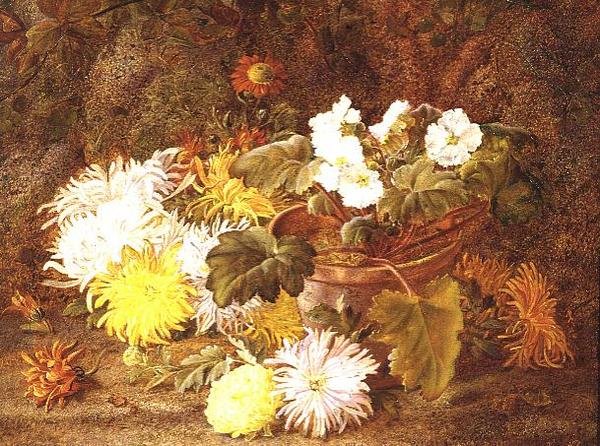 Stilleben med blomster av Vincent Clare