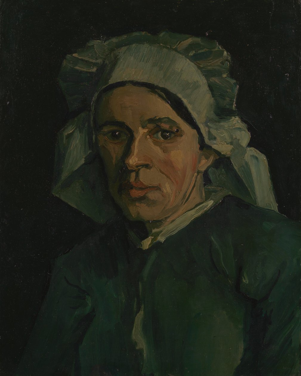 Hodet til en kvinne av Vincent van Gogh