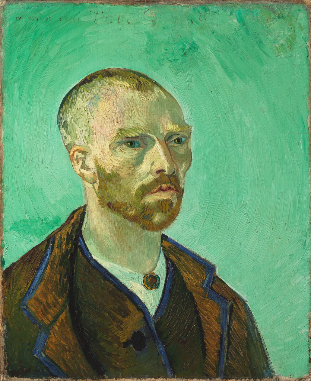 Selvportrett (dedikert til Paul Gauguin) av Vincent van Gogh