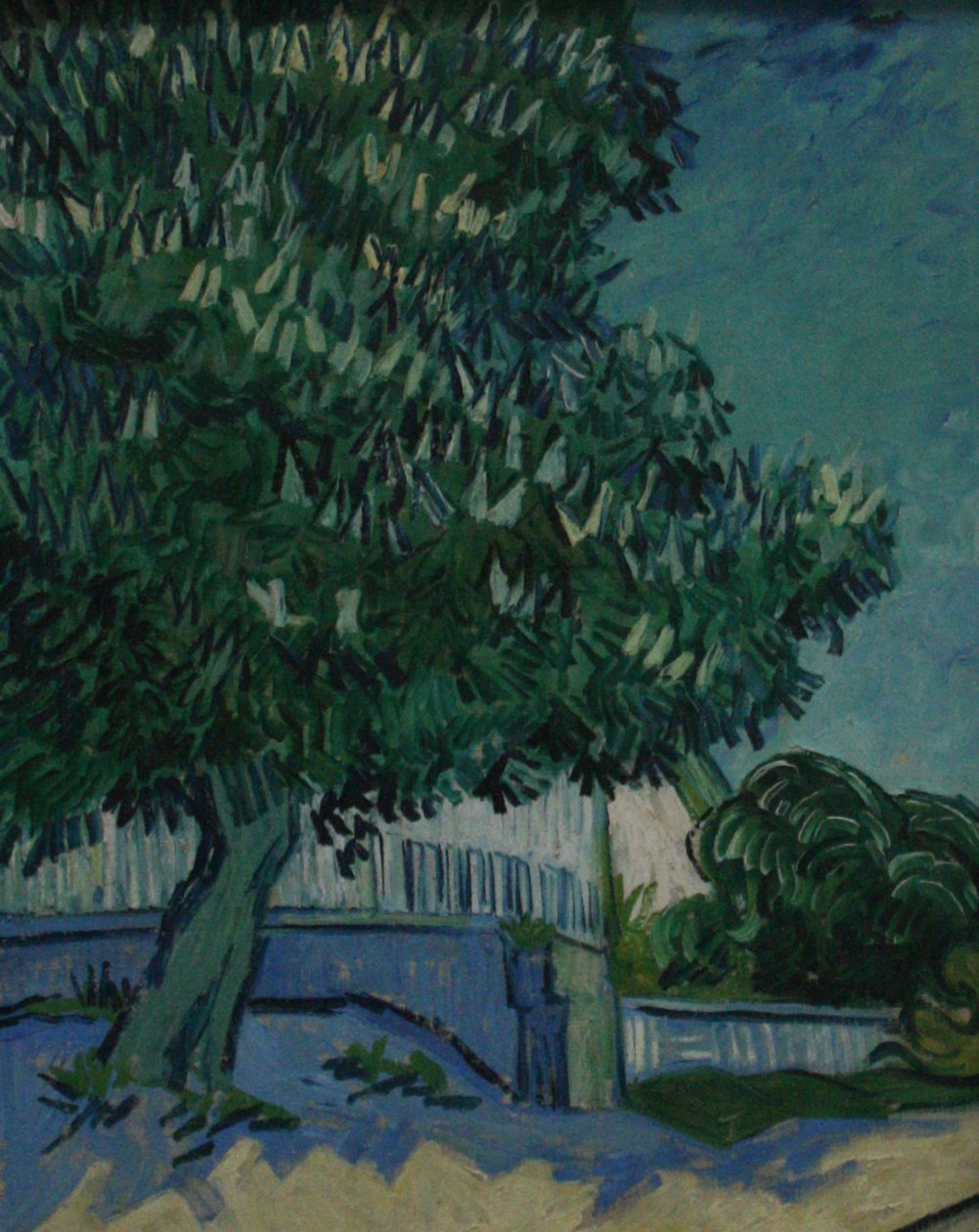Blomstrende kastanjetrær av Vincent van Gogh