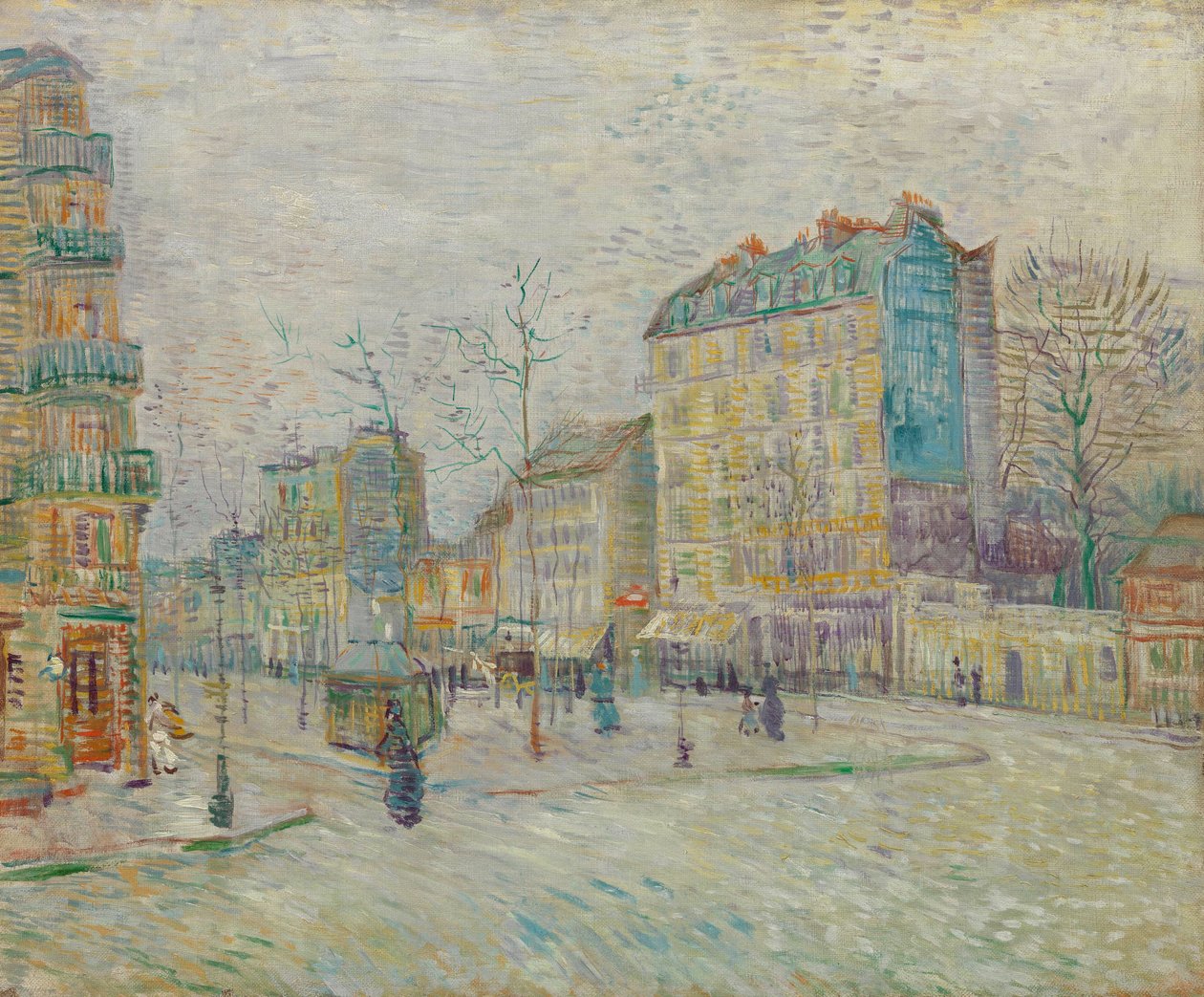 Boulevard de Chlichy av Vincent van Gogh