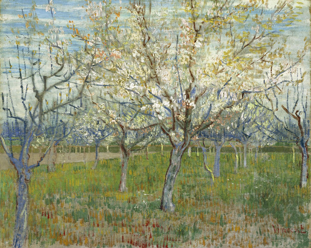 Den rosa frukthagen av Vincent van Gogh