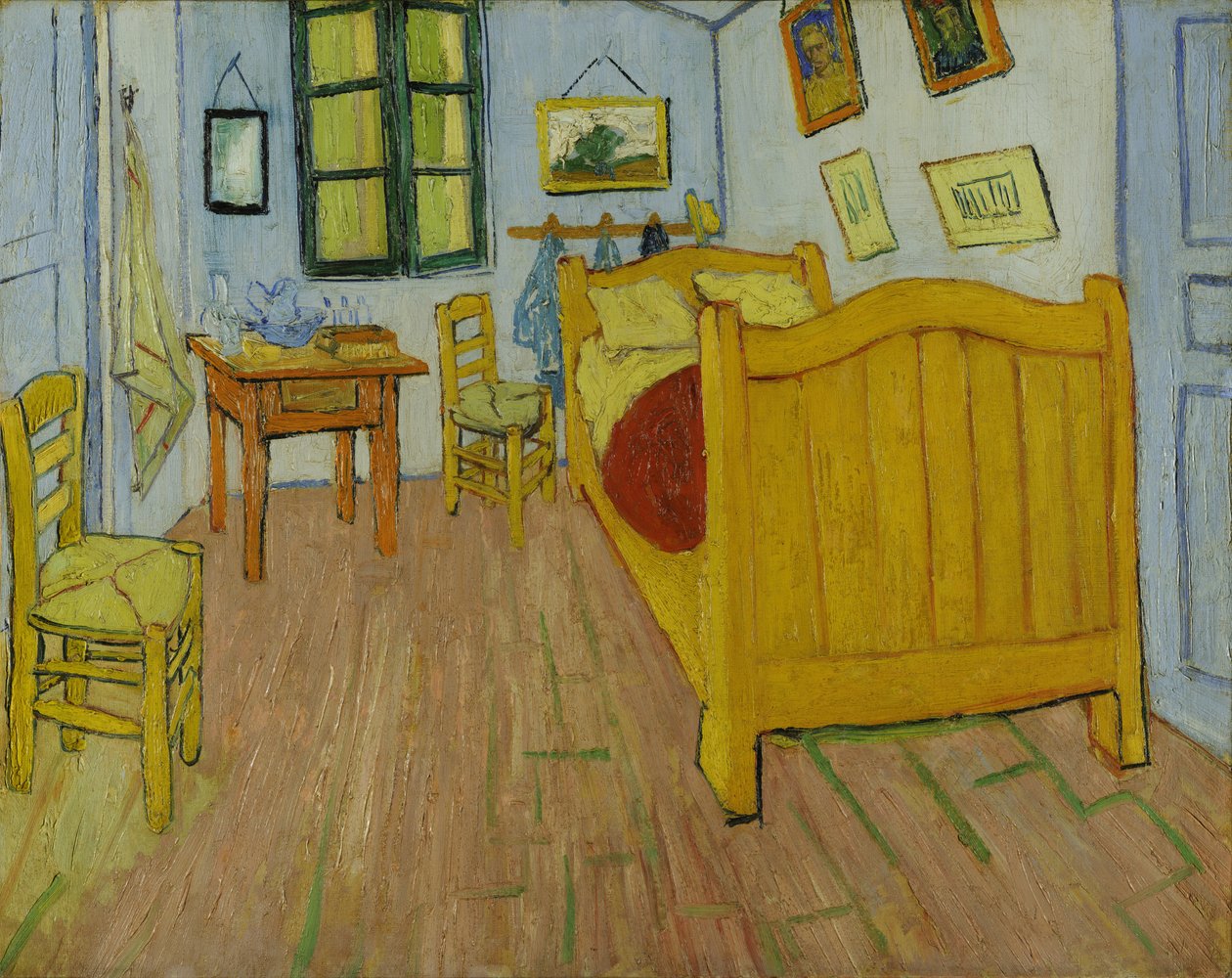 Soverommet av Vincent van Gogh