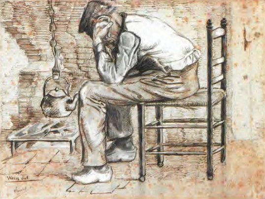 Utslitt av Vincent van Gogh