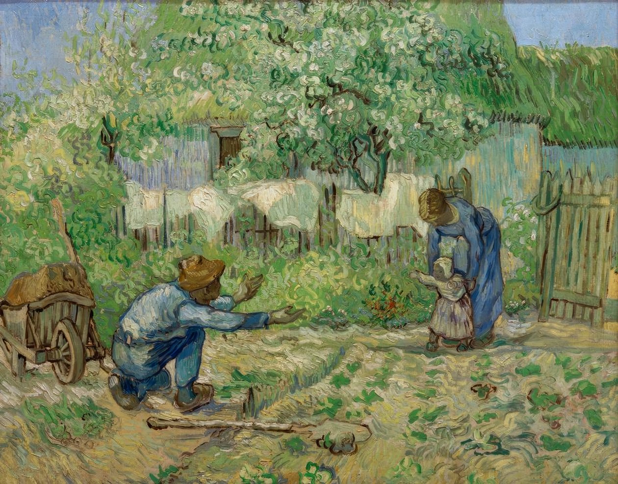 Første steg av Vincent van Gogh