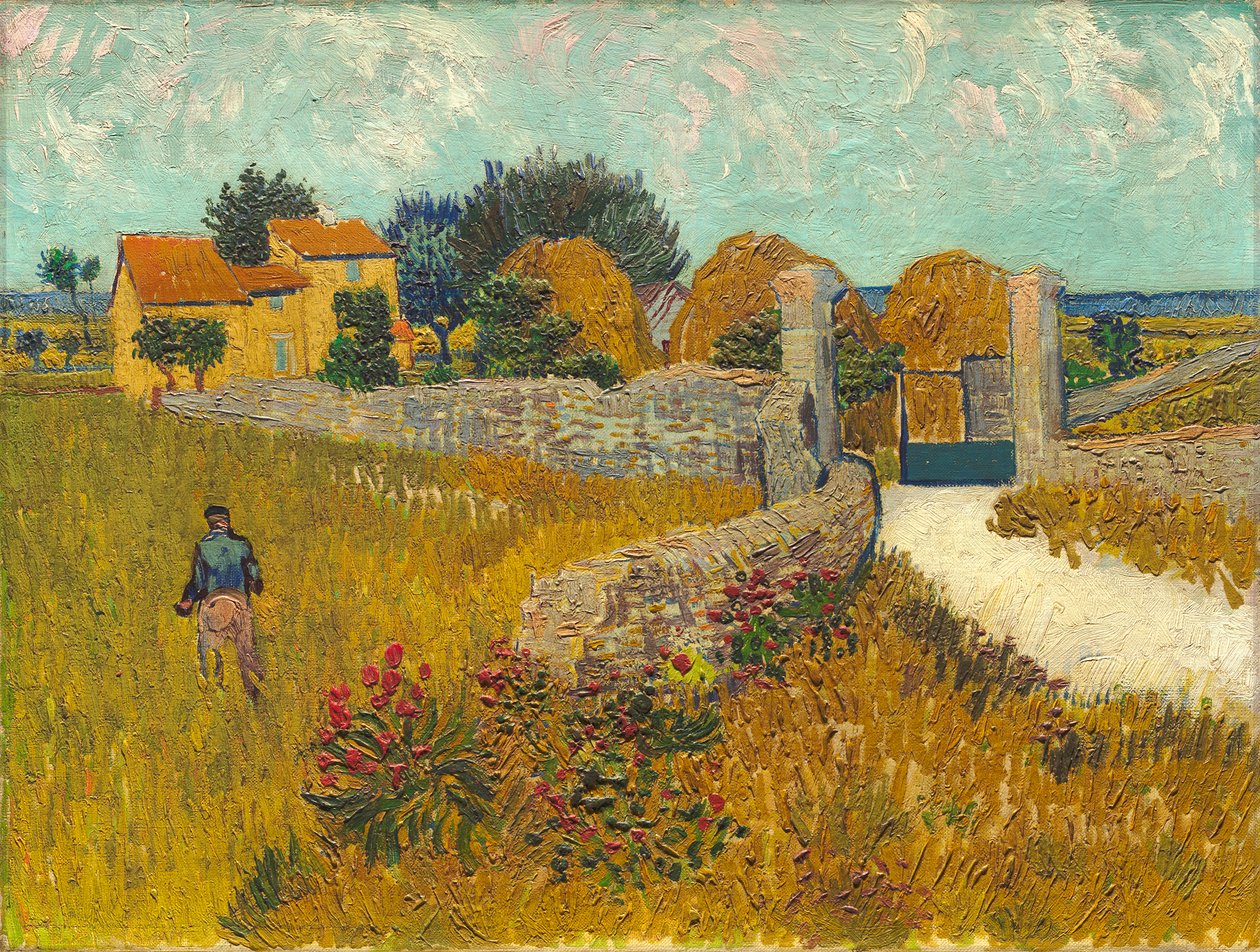 Våningshus i Provence, 1888 av Vincent van Gogh